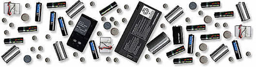 Different types of batteries