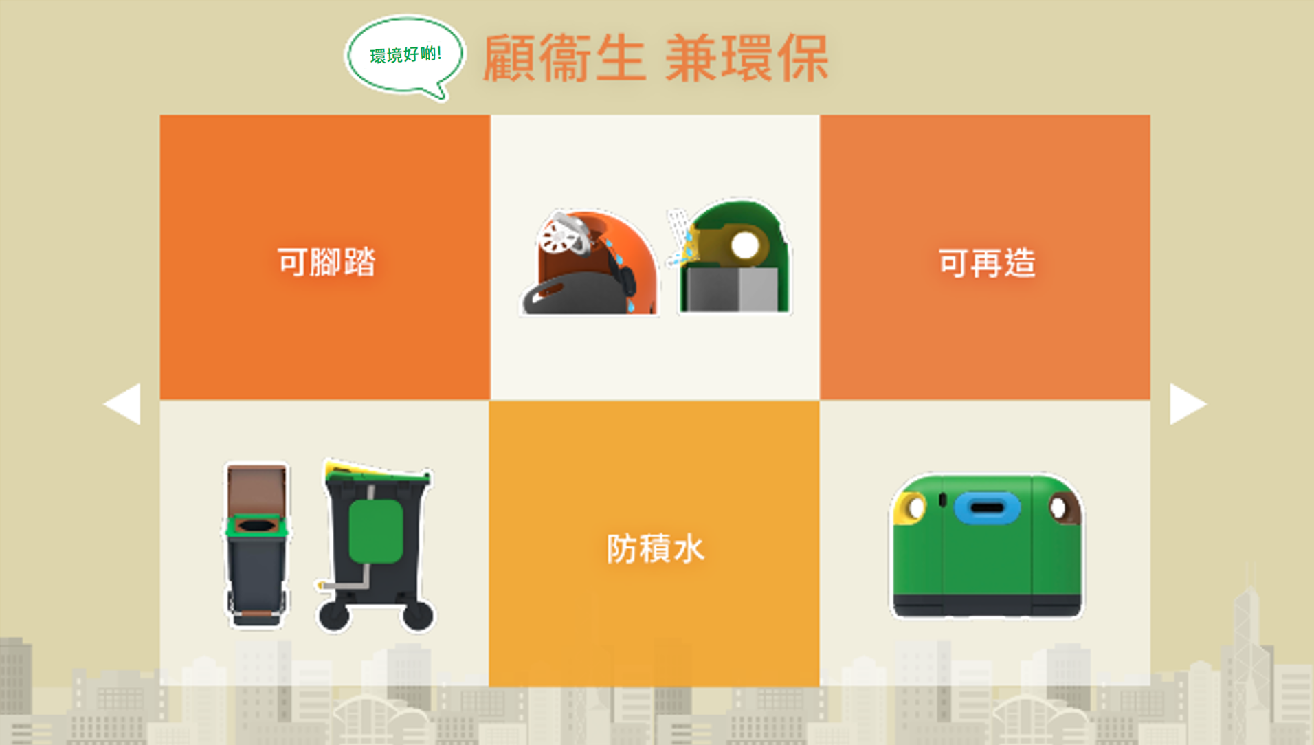 顧衛生、兼環保