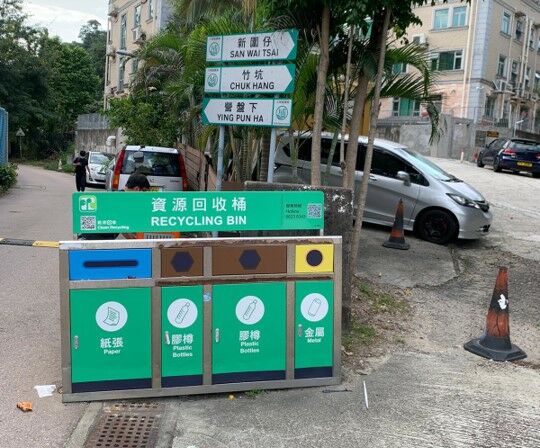 營盤下村村口近涼亭