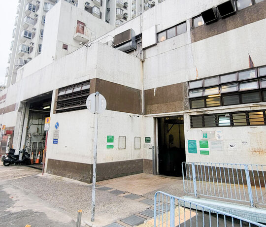 大圍積輝街垃圾收集站