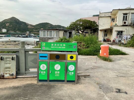 南丫岛索罟湾天后庙前