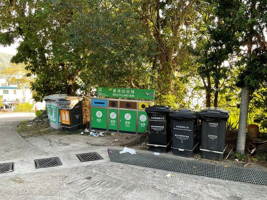 大屿山散石湾村空地