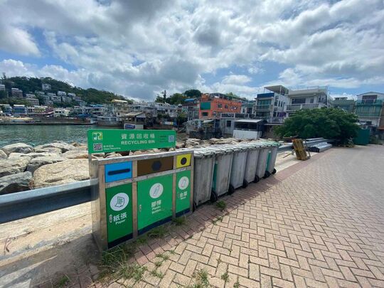 南丫岛榕树湾天后庙垃圾站，南丫岛榕树湾天后庙