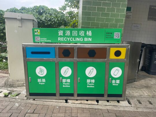 长洲山顶道近兰苑垃圾站，长洲山顶道近兰苑