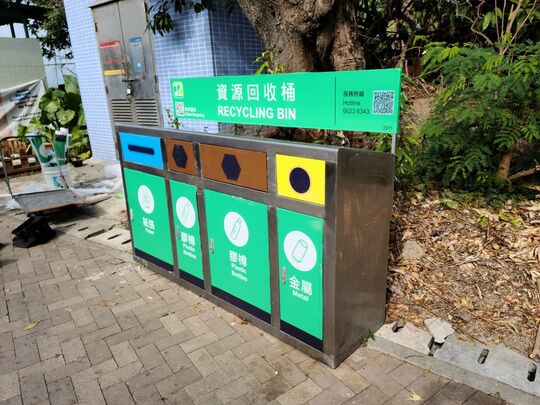 长洲山顶道近福利农庄垃圾站，长洲山顶道近福利农庄