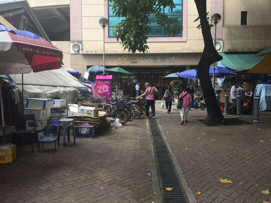 上水海禧華庭對出新榮街露天空地