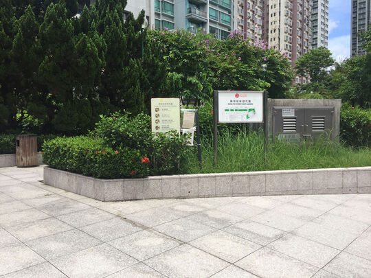 岗背街休憩花园