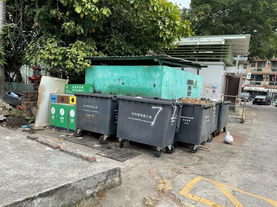 上水圍上北村垃圾站 (N-18)，上水圍上北村