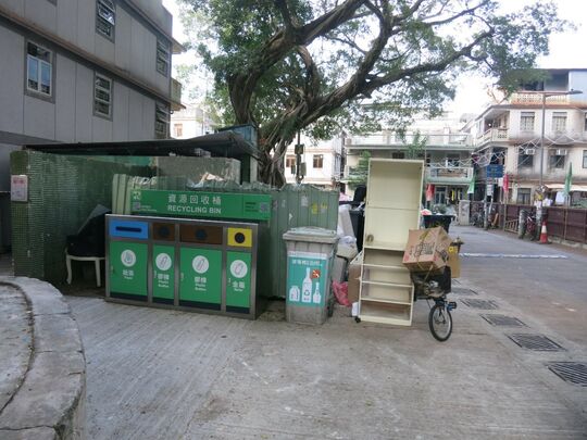 粉嶺圍(中)垃圾站 (N-30)，粉嶺圍(中)