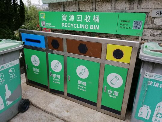 白石台垃圾站 (SK-9)，白石台忠贤里街口