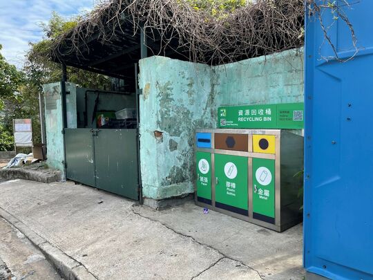 银线湾停车场垃圾站 (SK-16)，银线湾停车场