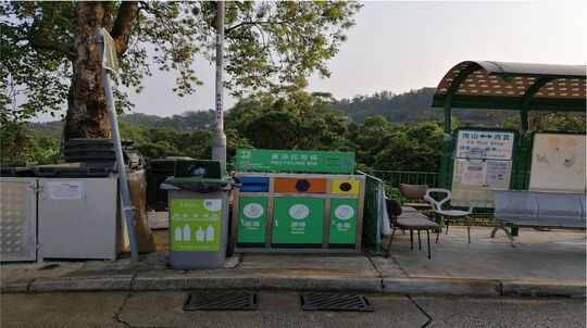 南山村 (SK-58)，南山村村路近灯柱EA0038-4