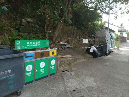 廖家祠(1) 垃圾站 (SK-61)，廖家祠普通道近灯柱EB5566-5