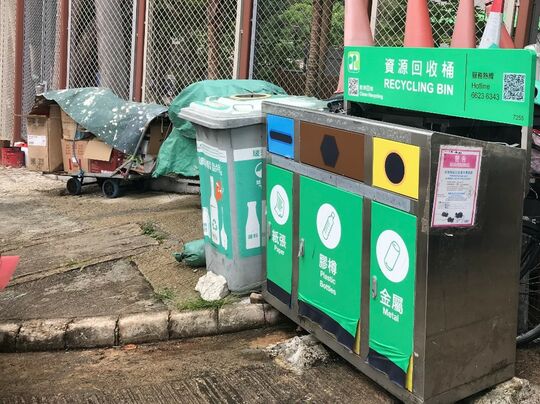 鱿鱼湾垃圾站 (SK-84)，鱿鱼湾村灯柱EA 0753侧