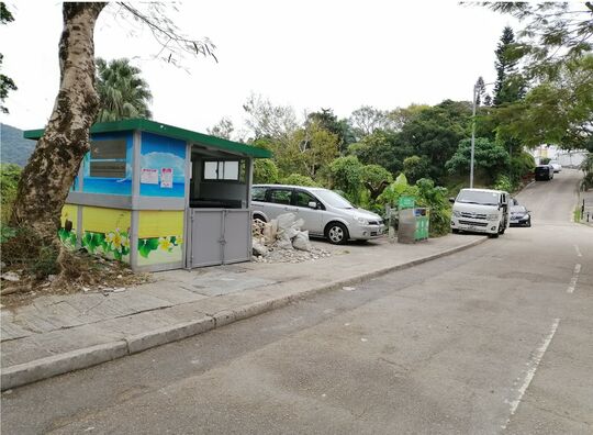 清水湾道与甘澍路交界近 1211 段纤维站 (SK-322)，清水湾道与甘澍路交界近1211 段