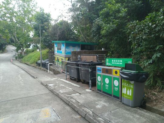 輋径笃路(白沙湾花园)近灯柱EA0096-7纤维站 (SK-333)，輋径笃路(白沙湾花园)近灯柱EA0096-7