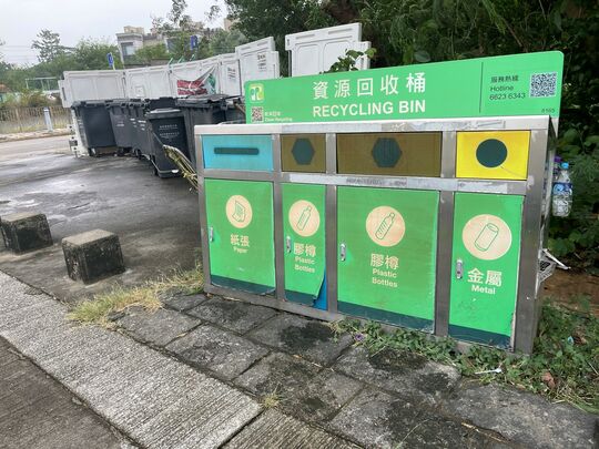 元朗屏山桥头围入口附近空地