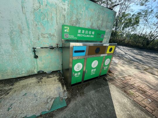 朗厦垃圾站 (YL-161)，朗厦