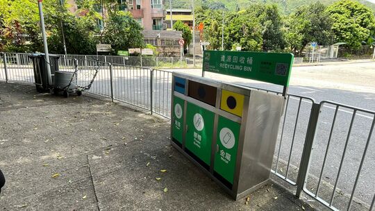 青山村兴财街垃圾站 (TM-26)，兴财街青山村