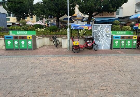 燈柱 DC1691 旁，近國民路垃圾收集站