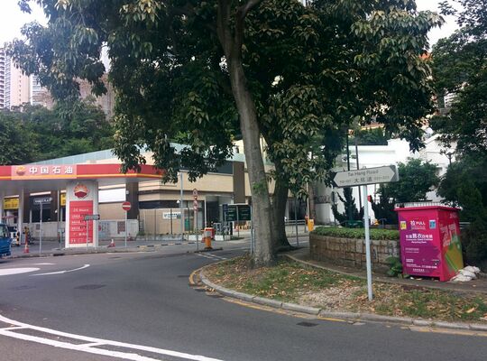 渣甸山白建时道休憩处 (白建时道油站及牛奶公司购物商场对面)