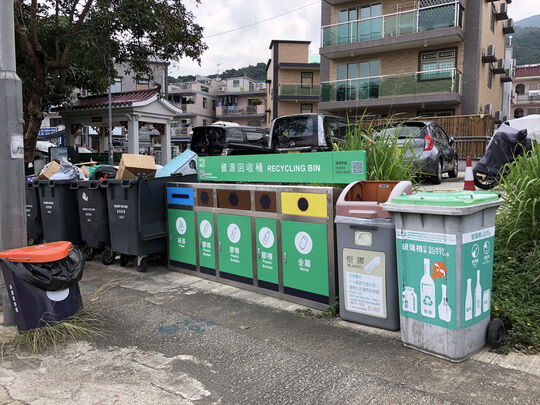西沙路西澳村(近灯柱编号 EB7664)