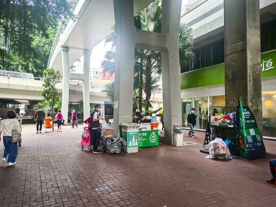 沙田街市对出空地