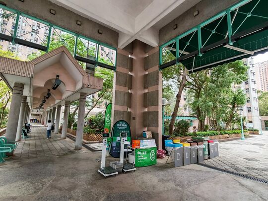 馬鞍山錦龍苑錦龍大道四方亭