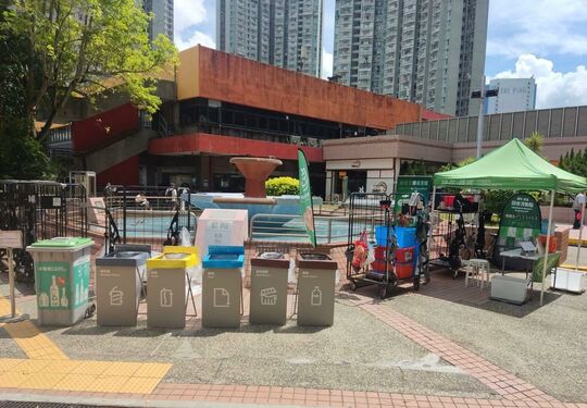 大埔富亨邨中央喷水池（近富亨邨巴士站）