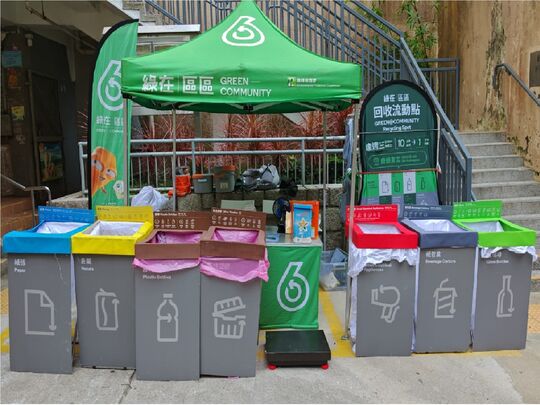 柴灣興華邨豐興樓對出環翠道行人路