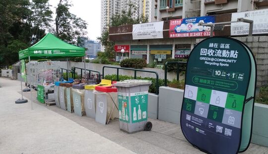 青衣青康路近美景花園行人路
