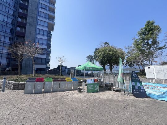 大埔科研路近白石角海濱長廊行人道