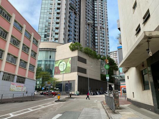 九龙城北帝庙对出北拱街行人路