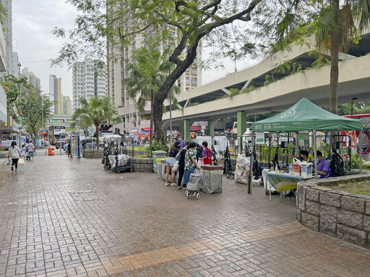 大埔大埔中心2座外行人路