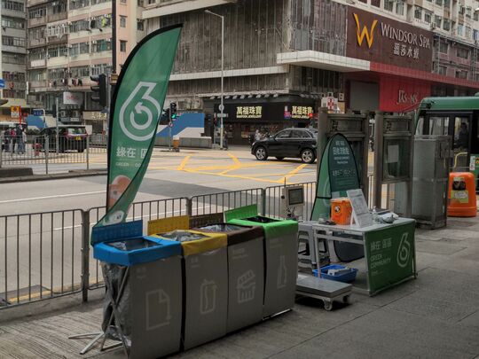 油麻地港铁油麻地站D出口对出窝打老道行人路
