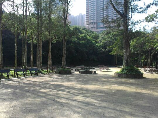 大潭水塘道 大潭烧烤区2号场